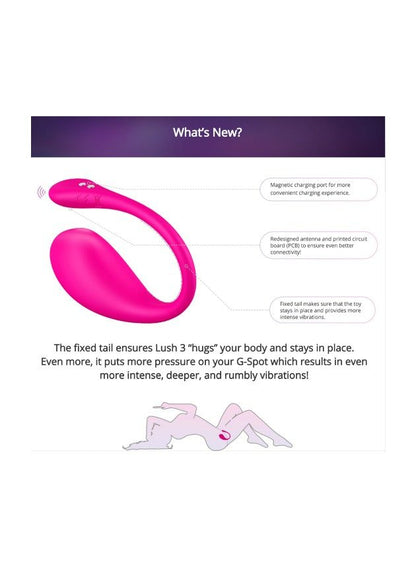 Lovense Lush 3 Vibrator (n-n-3)