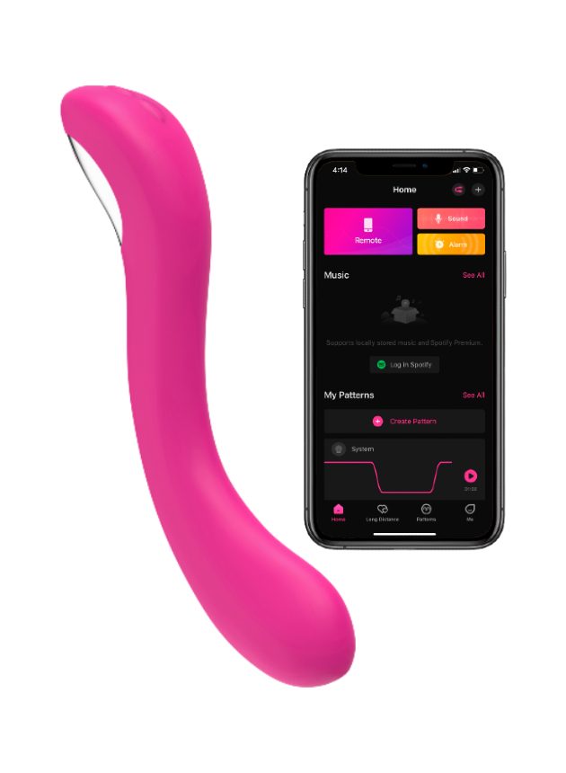 Lovense Ocsi 2 App Controlled G Spot Vibrator (pink-n-1)