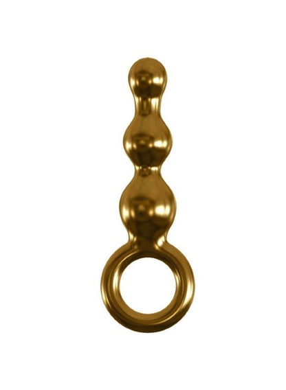 Icicles Gold Editon G10 Hand Blown Glass Massager (gold-n-1)