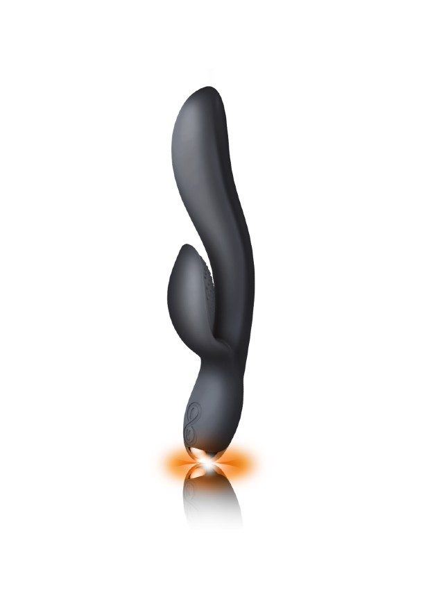 Rocks Off Regala Black 10 Speed A Spot Rabbit Vibrator (black-n-4)