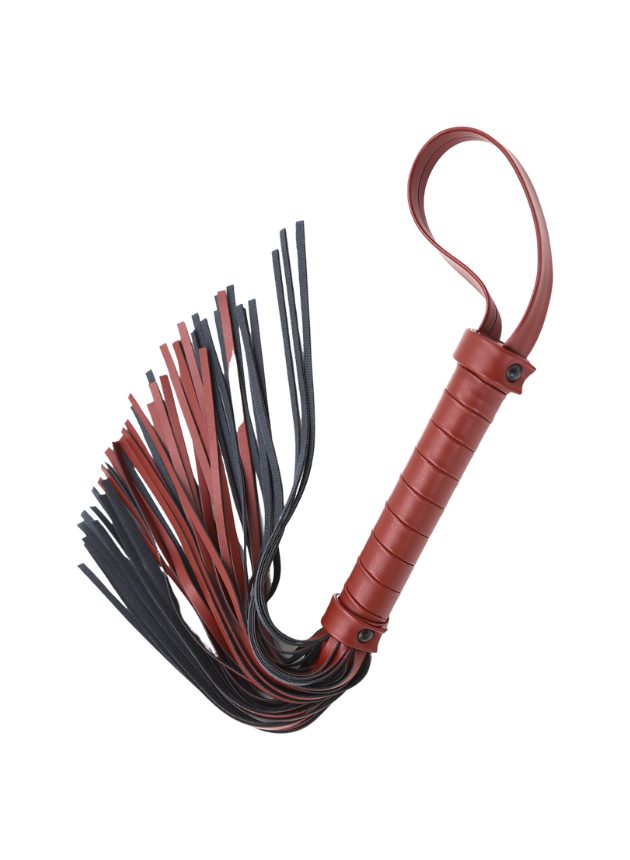 Obei The Troublemaker Leather Flogger (black-n-2)