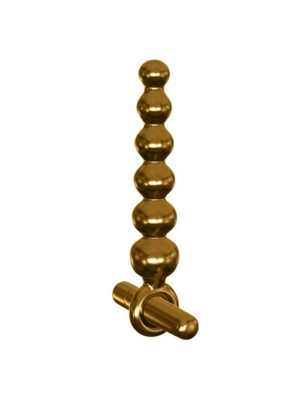 Icicles Gold Editon G06 Vibrating Glass Dildo (gold-n-1)