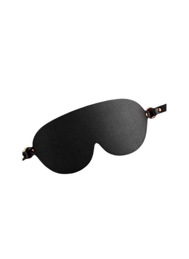 Obei Bound To Explore Leather Eye Mask (black-n-2)