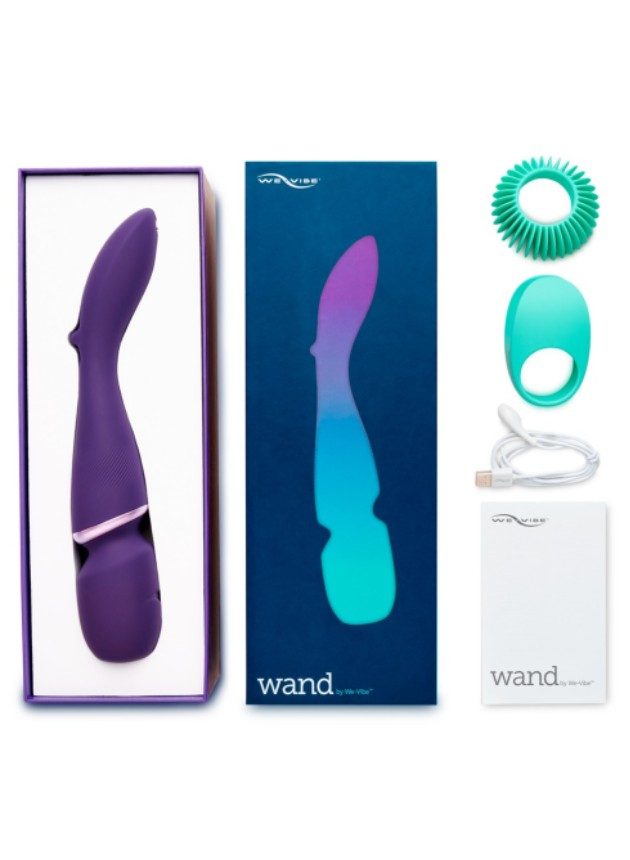 We Vibe Wand Cordless Body Massager And Vibrator Set (n-set-5)