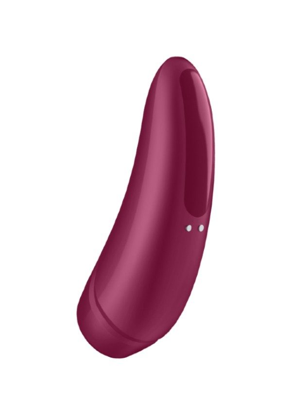 Satisfyer Curvy 1 Red App Controlled Clitoral Stimulator (red-n-5)