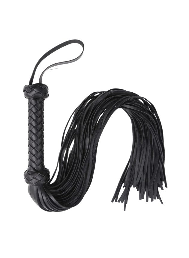 Obei The Pursuader Deluxe Leather Flogger 48 Cm (black-8 cm-3)