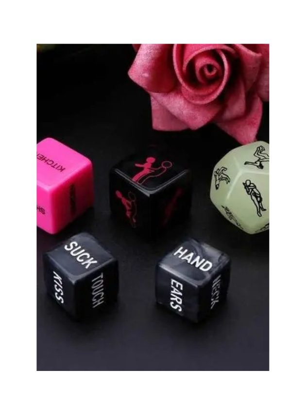 Noti Foreplay Dice Set Clear (clear-set-3)