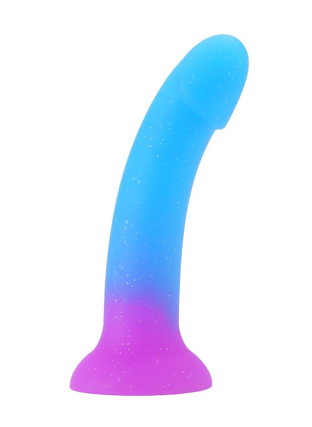 Dilly Hue Gradient Bendable Dildo Blue 19 Cm (blue-19 cm-1)