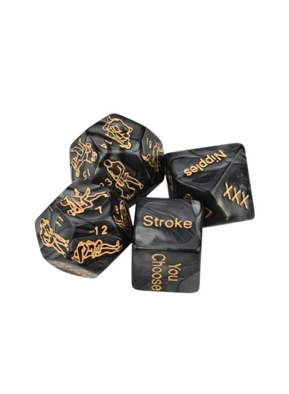 Noti Play Dice Set Black (black-set-1)