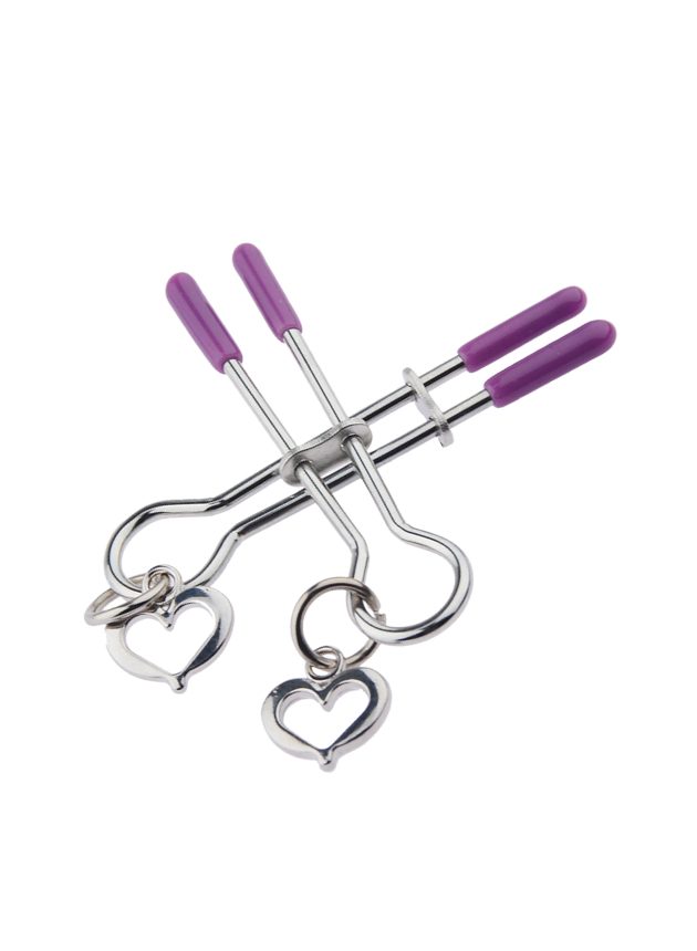 Obei Love Me Adjustable Nipple Clamps 58 Mm (purple-58 mm-3)