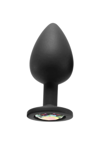 Noti Jewelled Butt Plug Large (black-large-1)