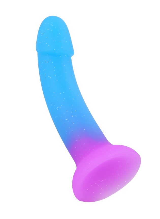 Dilly Hue Gradient Bendable Dildo Blue 19 Cm (blue-19 cm-3)