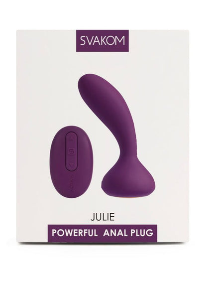 Svakom Julie Remote Controlled Vibrating Butt Plug (n-n-4)