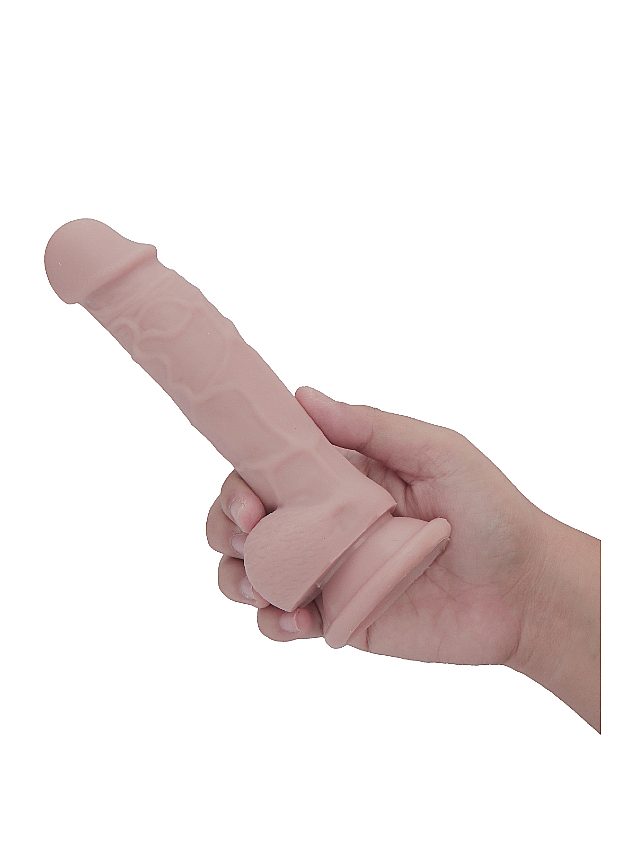 Dilly 18 5 Cm Classic Realistic Dildo With Suction Cup (flesh-18.5 cm-4)