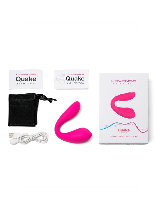 Lovense Dolce App Controlled Dual Vibrator (pink-n-4)