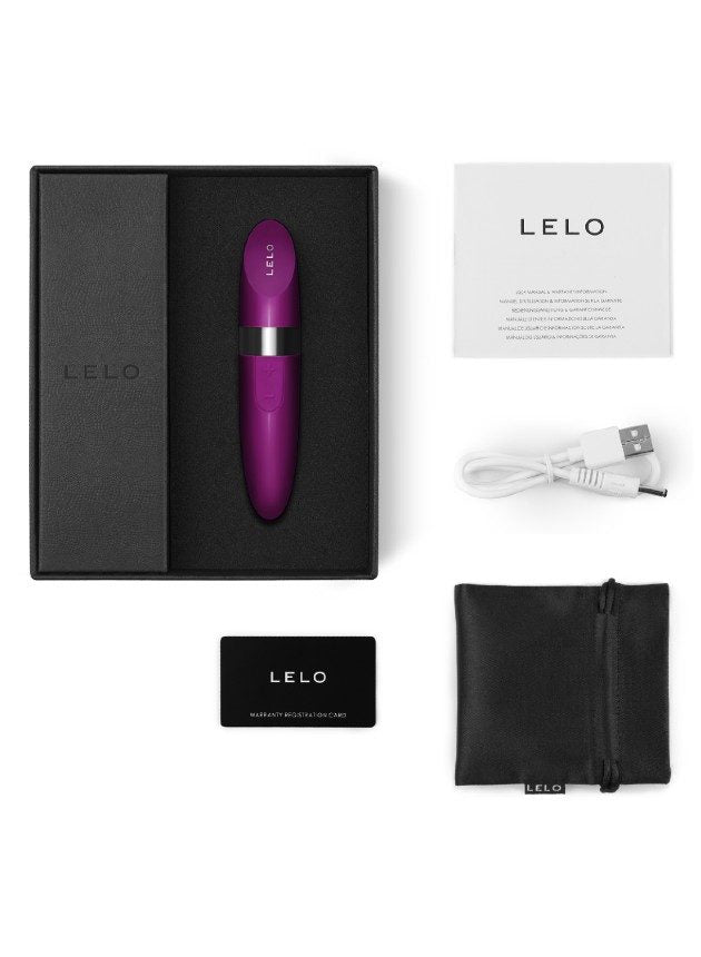 Lelo Mia 2 Deep Rose Rechargeable Clitoral Vibrator (deep rose-n-2)