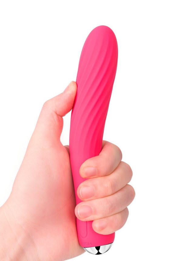 Svakom Anya Powerful Plum Red Warming Wand Vibrator (red-n-3)