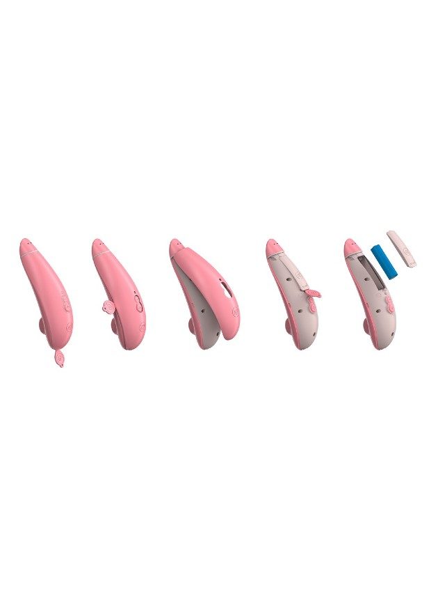 Womanizer Premium Eco Clitoral Stimulator (pink-n-4)