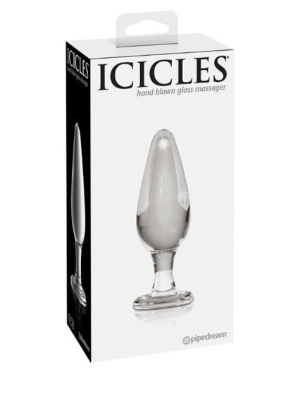 Icicles No 26 Hand Blown Glass Butt Plug (n-n-2)