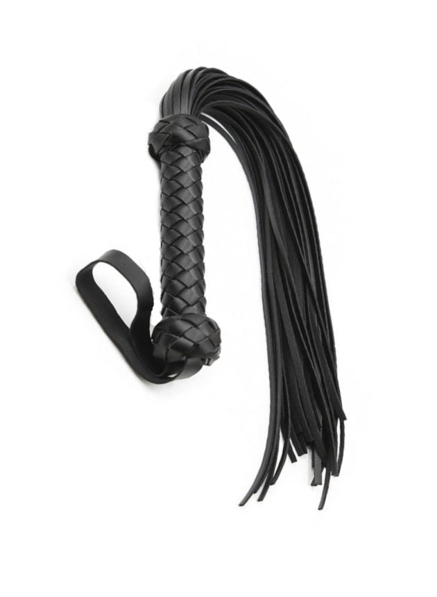 Obei The Pursuer Leather Flogger (black-n-2)