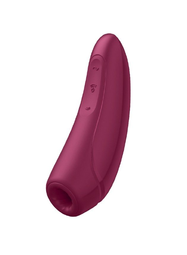 Satisfyer Curvy 1 Red App Controlled Clitoral Stimulator (red-n-2)