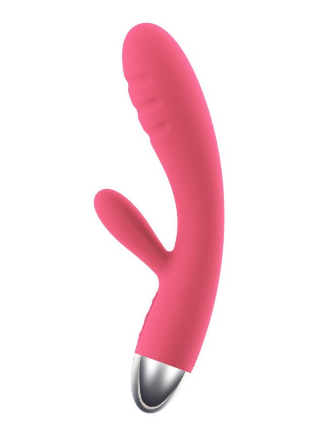 Svakom Barbara Ultra Soft Pale Pink Rabbit Vibrator (pink-n-1)