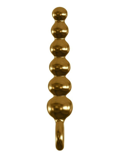 Icicles Gold Editon G06 Vibrating Glass Dildo (gold-n-5)