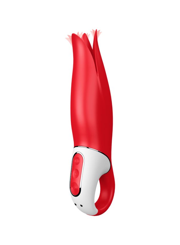 Satisfyer Power Flower Vibrator (red-n-3)