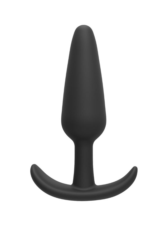 Noti Noir Beginner Butt Plug With Curved Base 8 3 Cm (black-8.3 cm-1)