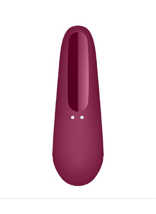 Satisfyer Curvy 1 Red App Controlled Clitoral Stimulator (red-n-6)