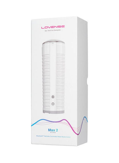 Lovense Max 2 App Controlled Male Masturbator (white-n-4)