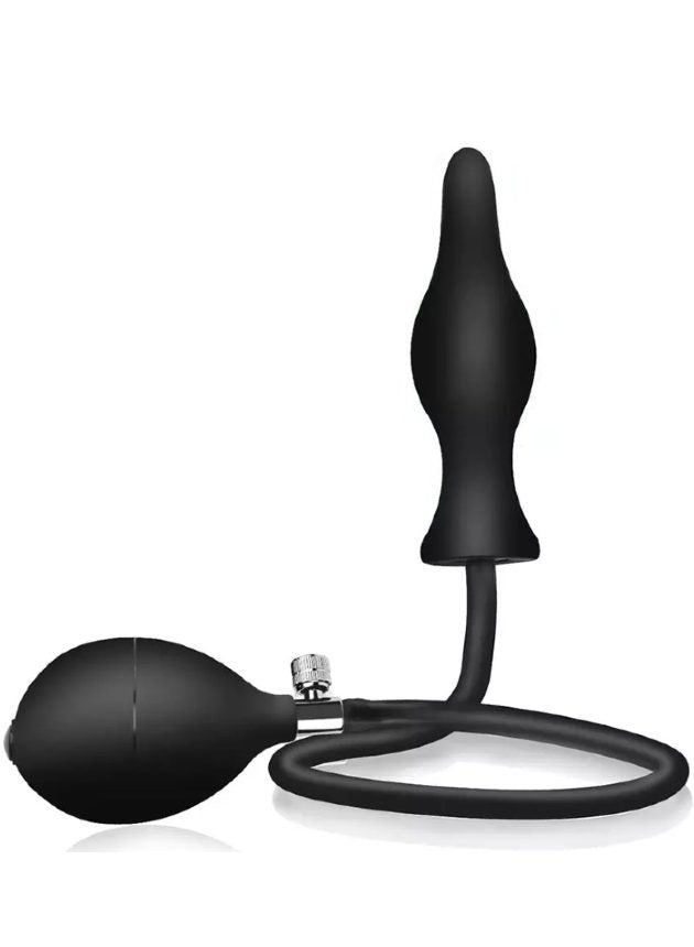 Basiks Noir Inflatable Butt Plug 12 8 Cm (black-12.8 cm-1)