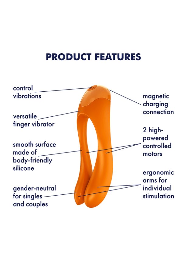 Satisfyer Candy Cane (orange-n-3)