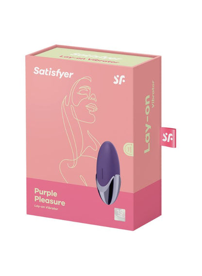 Satisfyer Purple Pleasure Clitoral Vibrator (purple-n-5)