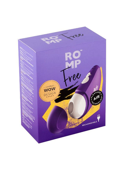 Romp Free Air Pulse Vibrator (violet-n-4)