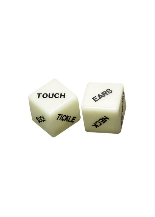 Glow in the Dark Love Dice